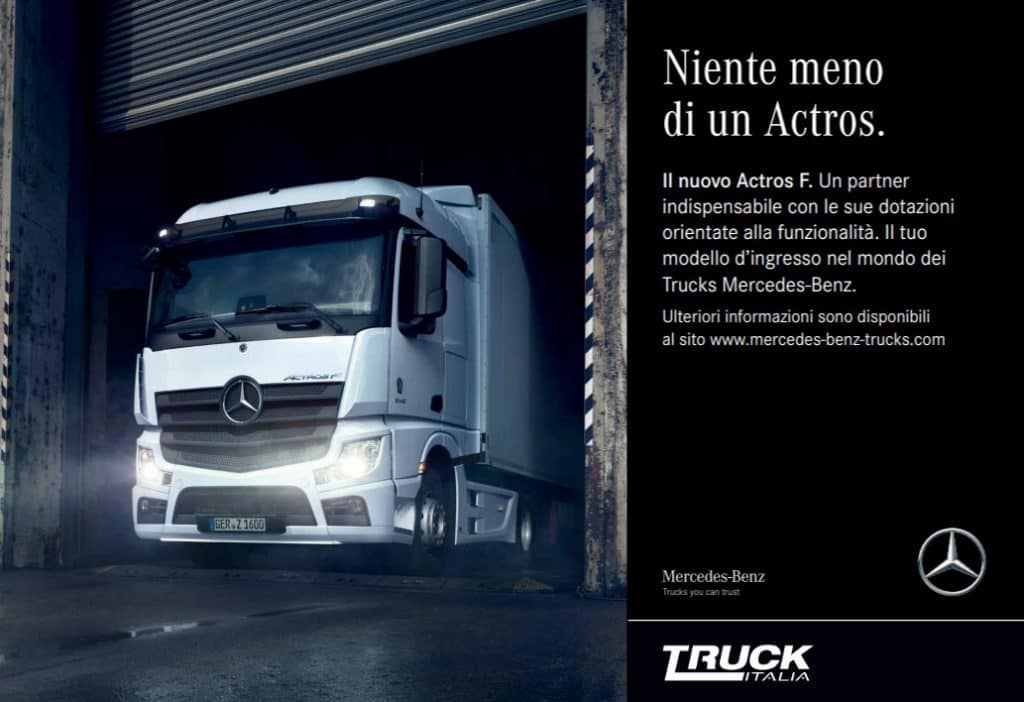 actros f il massimo in termini di rapporto qualità prezzo