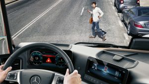 Sistema Frenata Automatica Active Brake Assist Nuovo Actros Mercedes-Benz